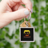 Trumpkin macht Halloween wieder klassisch - Slot Schlüsselanhänger (Hand)