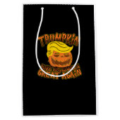 Trumpkin macht Halloween wieder zu einer lustigen Mittlere Geschenktüte (Vorderseite)