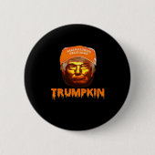 Trumpkin Make Halloween Great Again Sloth Button (Vorderseite)