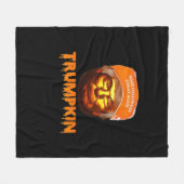 Trumpkin Make Halloween Great Again Sloth Fleecedecke (Vorderseite (Horizontal))