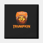 Trumpkin Make Halloween Great Again Sloth Magnet (Vorne)