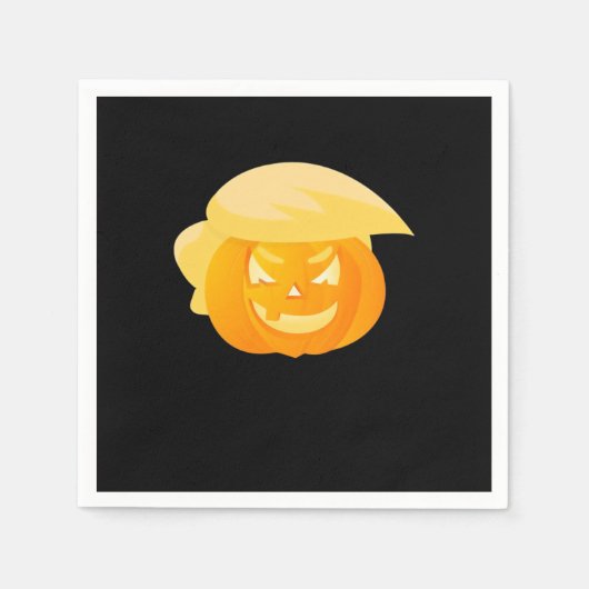 Trumpkin Make Halloween Great Serviette (Vorderseite)