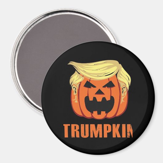 Trumpkin Make Halloween Magnet (Vorderseite/Rückseite)