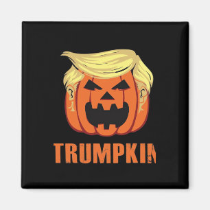 Trumpkin Make Halloween Magnet