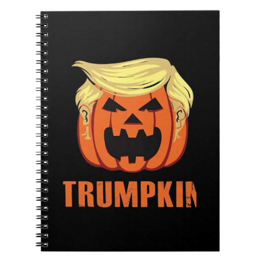 Trumpkin Make Halloween Notizblock (Vorderseite)