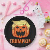 Trumpkin Make Halloween Pappteller (Party)