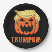 Trumpkin Make Halloween Pappteller (Vorderseite)