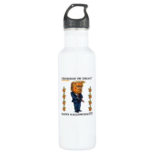 Trumpkin oder Leckerei Classic Edelstahlflasche (Vorderseite)