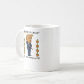 Trumpkin oder Leckerei Classic Kaffeetasse (Vorderseite Links)