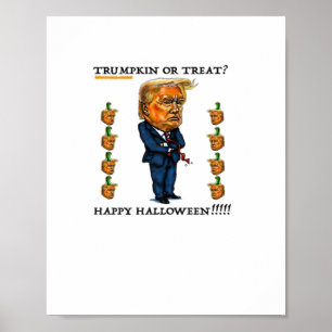 Trumpkin oder Leckerei Classic Poster