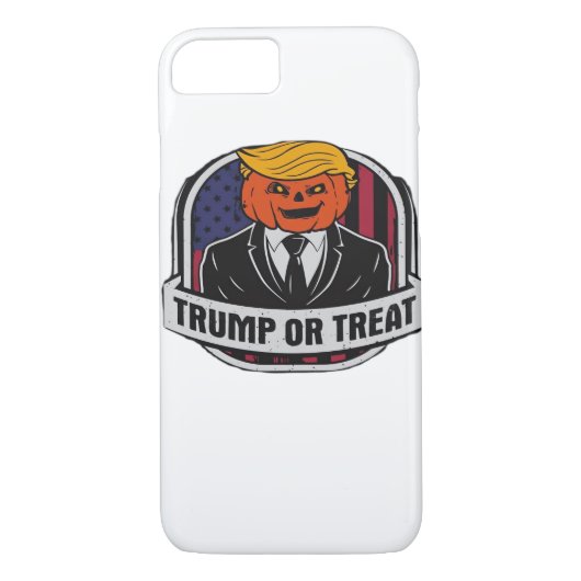 Trumpkin oder Leckerei Halloween - Politisches Kos Case-Mate iPhone Hülle (Rückseite)