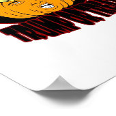 Trumpkin oder Leckerei Halloween Trumpkin Trick od Poster (Ecke)