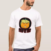 Trumpkin oder Leckerei Halloween Trumpkin Trick od T-Shirt (Vorderseite)