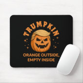 Trumpkin Orange Outside Empty Inside Funny Hallowe Mousepad (Mit Mouse)