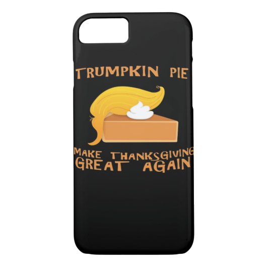 Trumpkin Pie Erntedank Case-Mate iPhone Hülle (Rückseite)