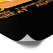 Trumpkin Pie Erntedank Poster (Ecke)