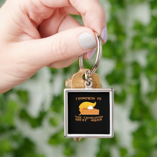 Trumpkin Pie Erntedank Schlüsselanhänger (Hand)