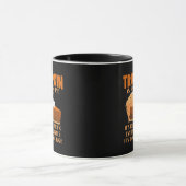 Trumpkin Pie Funny Design - Erntedank Party Hol Tasse (Zentrum)
