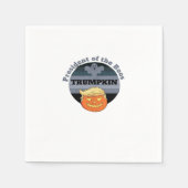 Trumpkin, Präsident des Boos Halloween Serviette (Vorderseite)