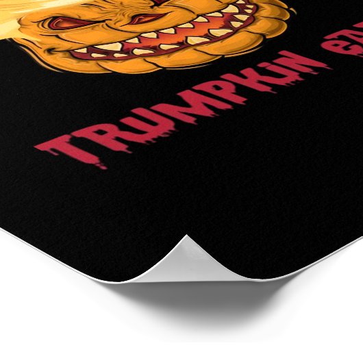 Trumpkin Pumpkin Eater Classic Poster (Ecke)