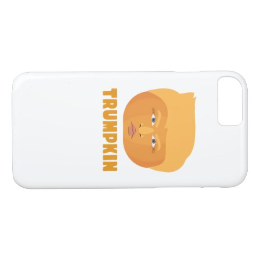 Trumpkin Pumpkin Funny Halloween Design Classic Case-Mate iPhone Hülle (Rückseite (Horizontal))