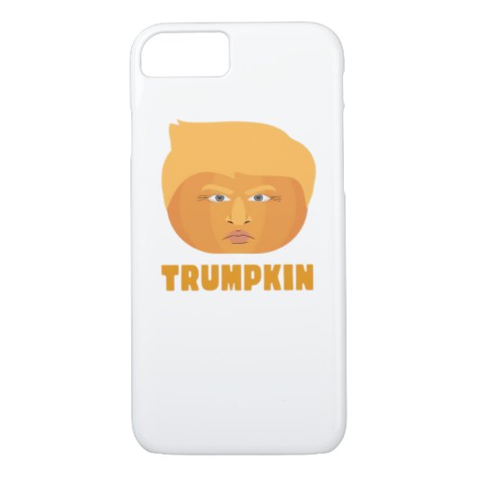 Trumpkin Pumpkin Funny Halloween Design Classic Case-Mate iPhone Hülle (Rückseite)