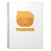 Trumpkin Pumpkin Funny Halloween Design Classic Notizblock (Vorderseite)