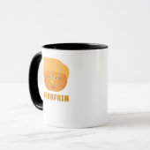 Trumpkin Pumpkin Funny Halloween Design Classic Tasse (Vorderseite Links)