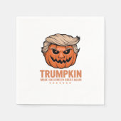 Trumpkin Pumpkin, Halloween Classic Serviette (Vorderseite)