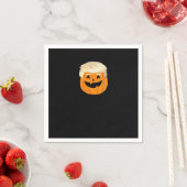 Trumpkin Pumpkin Halloween Classic Serviette (Beispiel)