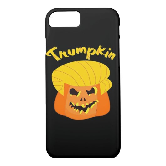 Trumpkin Pumpkin Halloween Design - Retro Slogan Case-Mate iPhone Hülle (Rückseite)