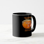 Trumpkin Pumpkin Halloween wieder groß Tasse (VorderseiteRechts)