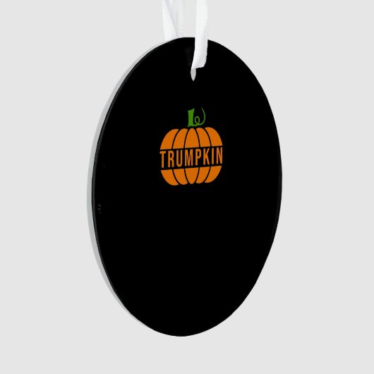 Trumpkin Pumpkin Ornament (Vorderseite)