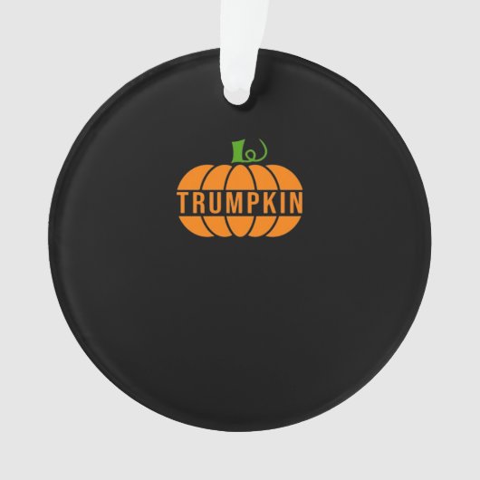 Trumpkin Pumpkin Ornament (Vorderseite)