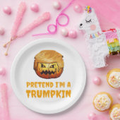 Trumpkin Pumpkin Pappteller (Party)