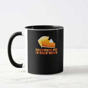 Trumpkin Pumpkin Pie Funny Erntedank Angepasst Tasse