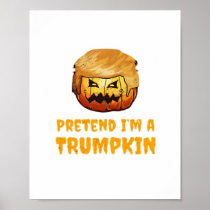 Trumpkin Pumpkin Poster