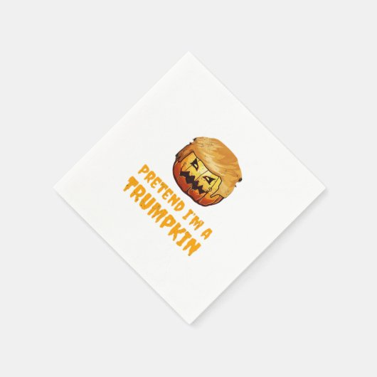Trumpkin Pumpkin Serviette (Ecke)