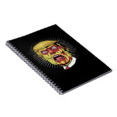 Trumpkin Retro Halloween Notizblock (Rechte Seite)