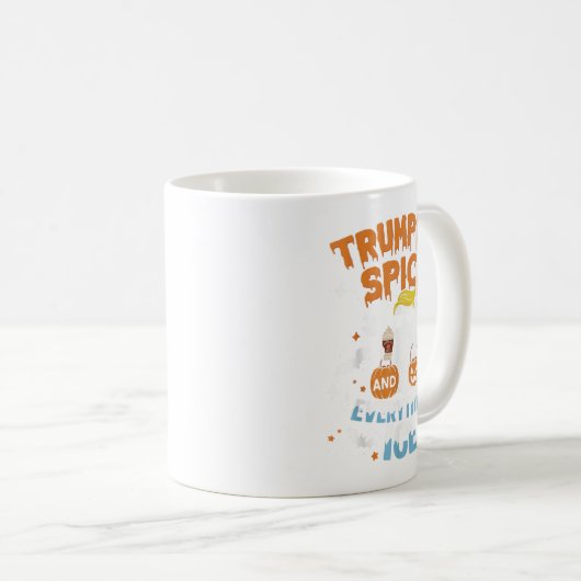 Trumpkin Sce And Everything Ice Fall Autumn Hallow Kaffeetasse (VorderseiteRechts)