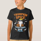 Trumpkin Sce And Everything Ice Fall Autumn Hallow T-Shirt (Vorderseite)