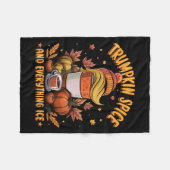 Trumpkin Sce And Everything Ice Liberal Fall Hallo Fleecedecke (Vorderseite (Horizontal))