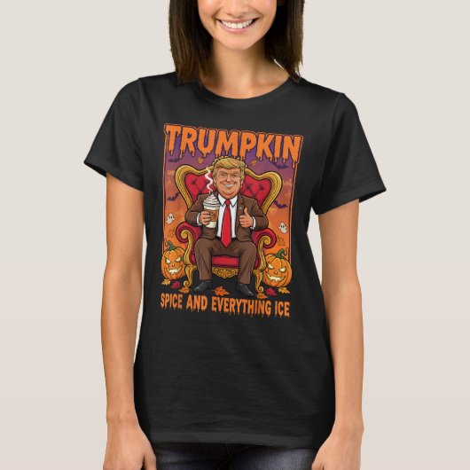 Trumpkin Sce And Everything Ice Thanksgiving Fall T-Shirt (Vorderseite)