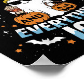 Trumpkin Sce Und Alles Eis fällt Herbst Hallow Poster (Ecke)