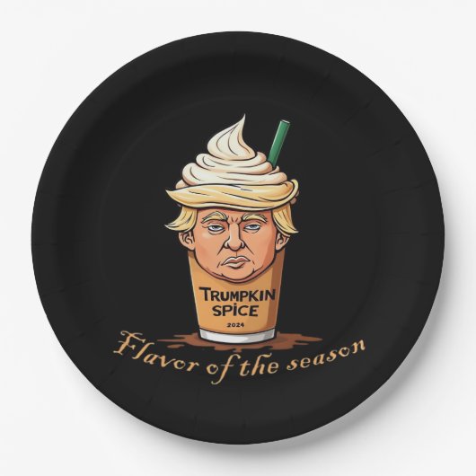 Trumpkin Spice Classic Pappteller (Vorderseite)