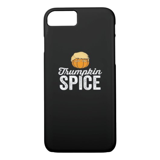 Trumpkin Spice Funny Political Halloween Joke Case-Mate iPhone Hülle (Rückseite)
