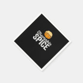 Trumpkin Spice Funny Political Halloween Joke Serviette (Ecke)