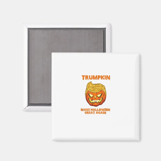 Trumpkin USA machen Halloween wieder großartig Magnet (Vorderseite/Rückseite)
