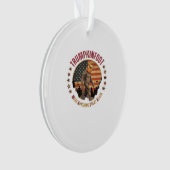 Trumpkinfoot Trumpkin macht alles Großartige Ornament (Vorderseite)