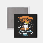 Trumpkinsche Szene und alles, was Eisfall Herbst H Magnet (Vorderseite/Rückseite)